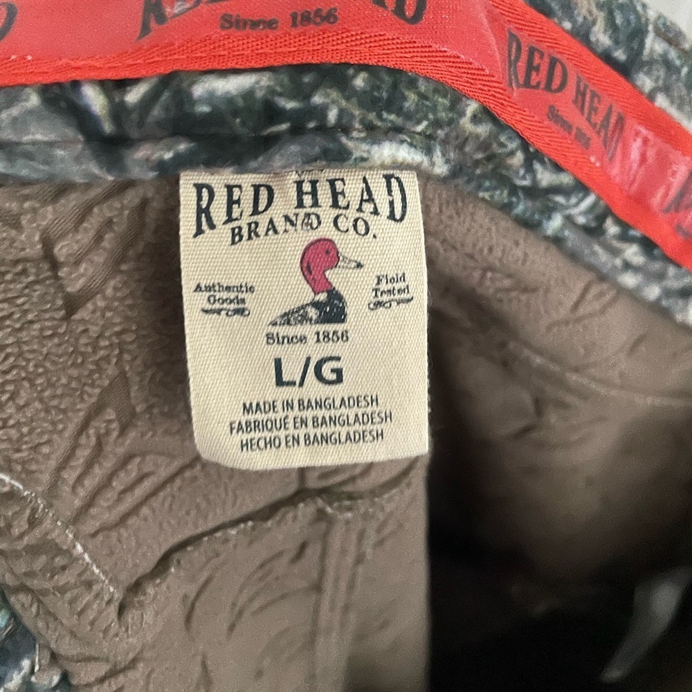 Redhead Fleece Silent Cargo Camo Hunting Pants Size L - Picture 6 of 7